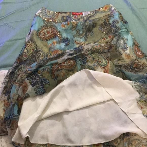 Derhy Sequinned midi Skirt Condition like New - Picture 11 of 14